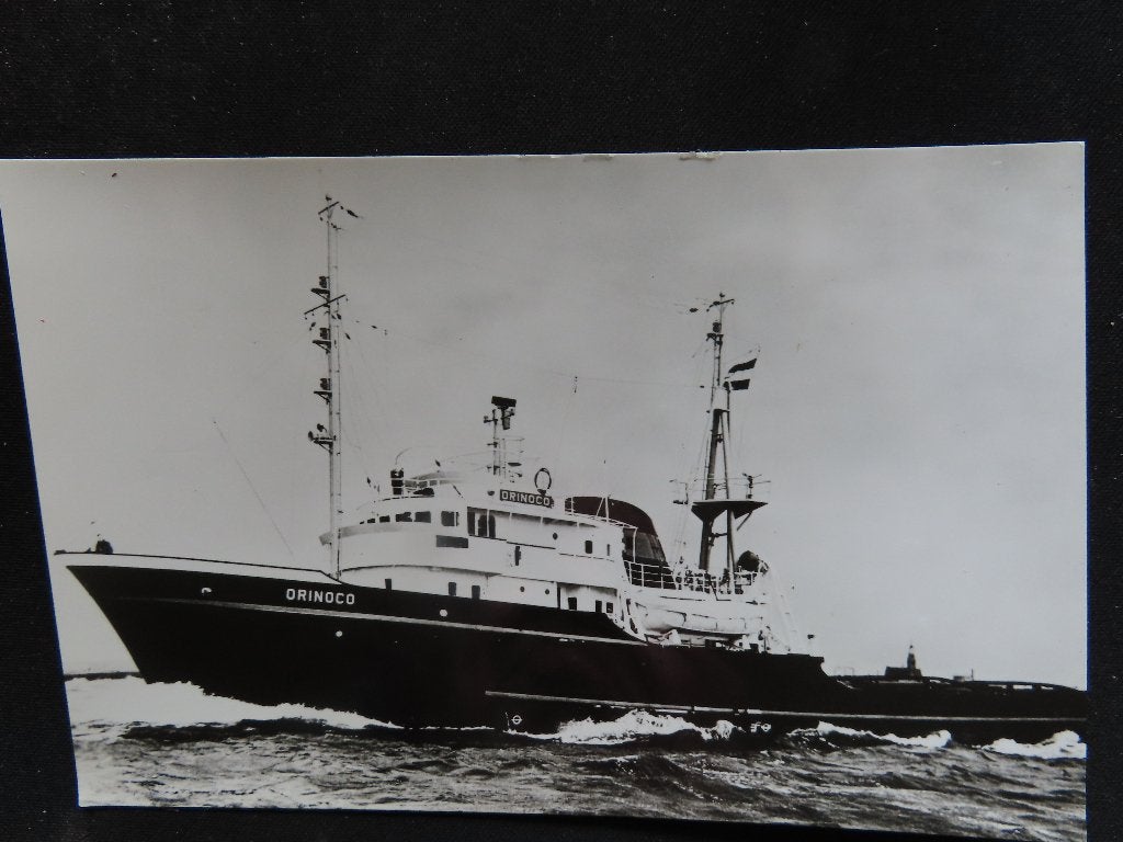 ansichtkaart sleepboot " Orinoco " Smit & co, Verzamelen, Scheepvaart, Ophalen of Verzenden, Gebruikt, Motorboot, Kaart, Foto of Prent