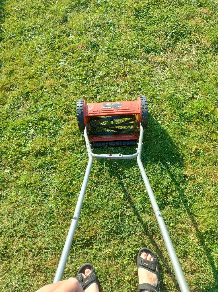 grasmaaier, Ophalen, Gebruikt, Handgrasmaaier, Einhell