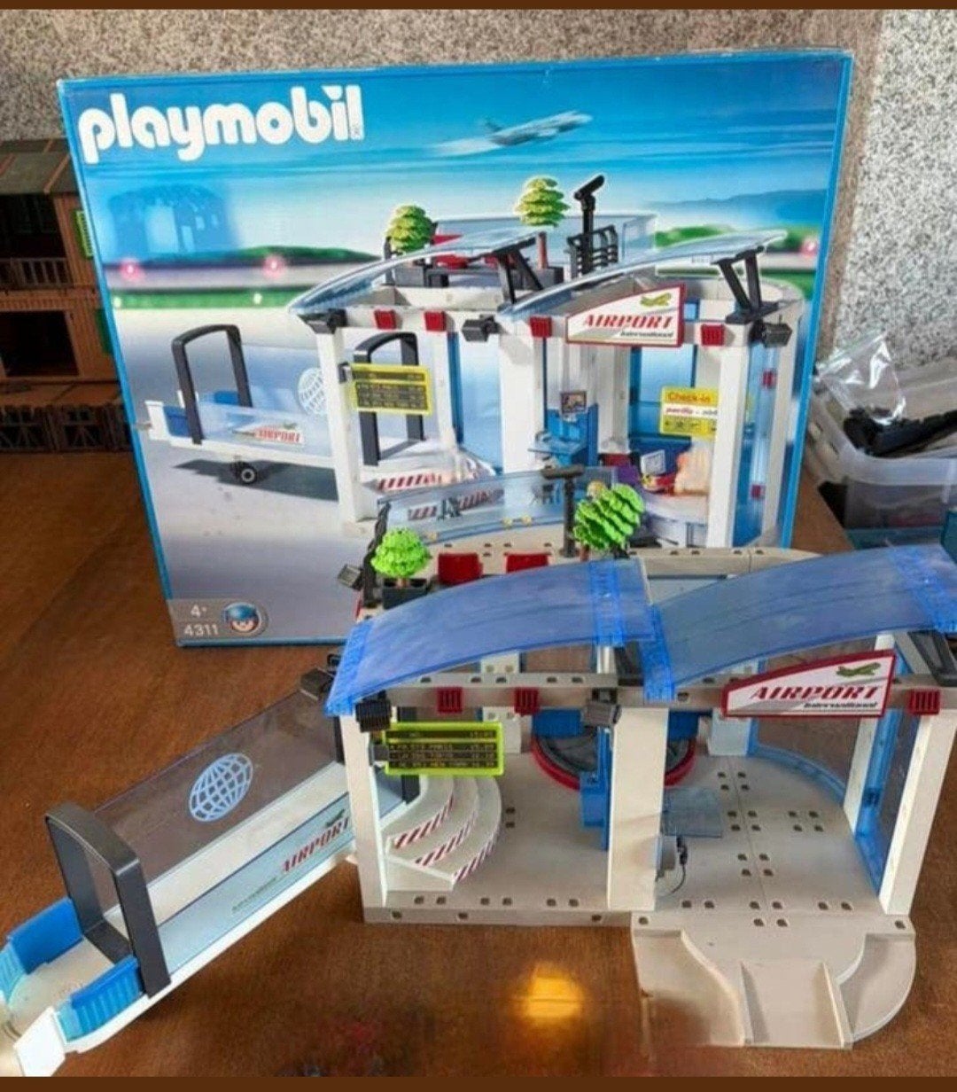 Playmobil Airport  vliegveld 4311 -, Kinderen en Baby's, Speelgoed | Playmobil, Gebouw, Complete set, Ophalen of Verzenden, Zo goed als nieuw