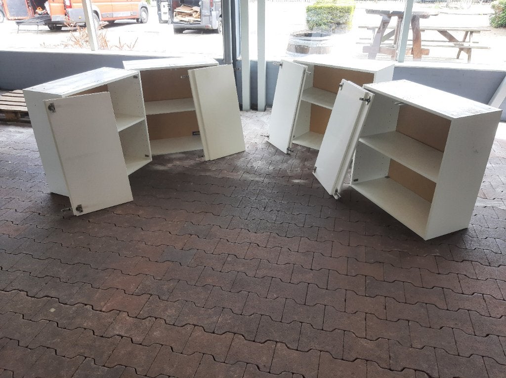 Keukenkast 4X gratis keukenkast met deur gratis kast 4 X, Ophalen, Gebruikt, Pascalstraat 6 1704 RD Heerhugowaard, Wit