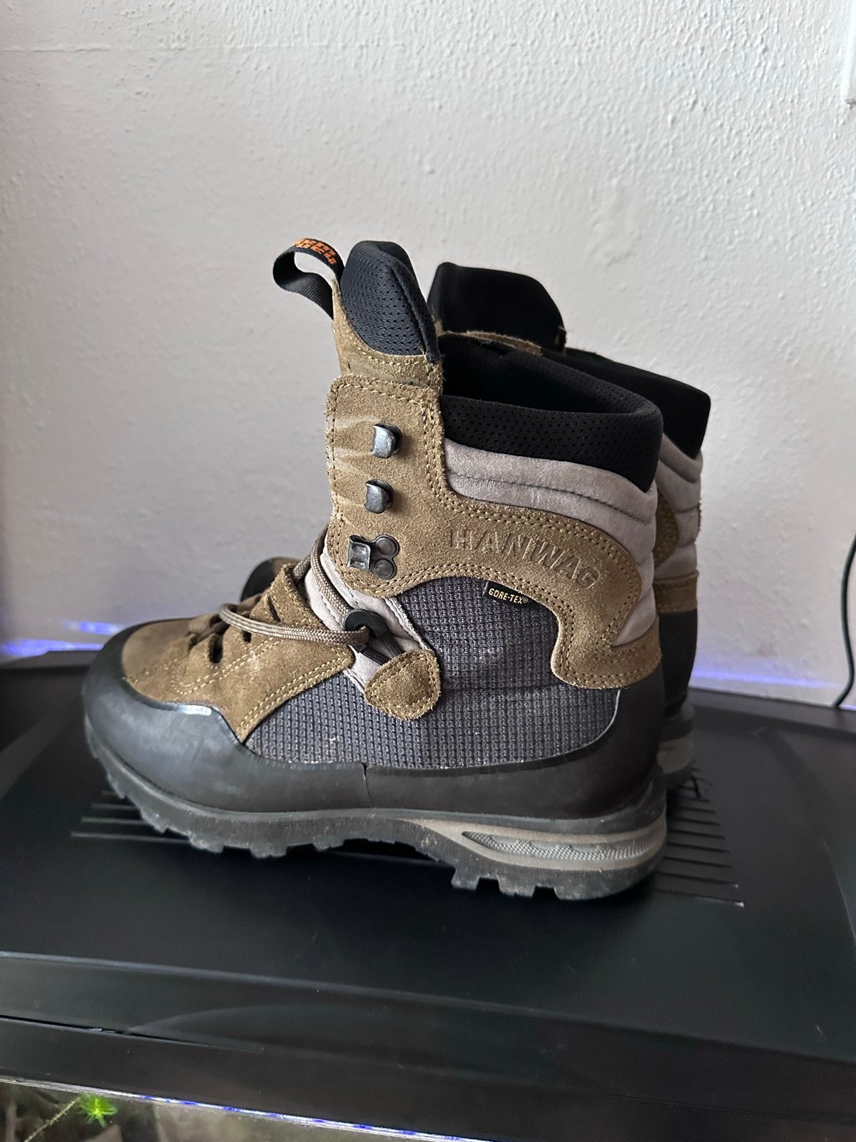 Hanwag Gore-Tex wandelschoenen maat 41 voor zwaar terrein, Ophalen of Verzenden, Gebruikt, Schoenen