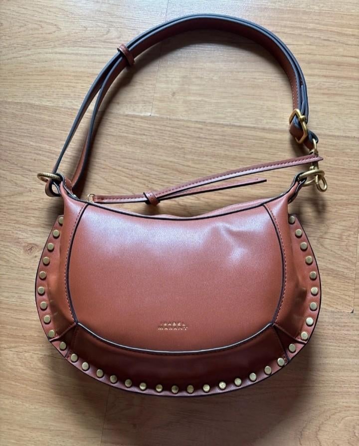 Isabel Marant Oskan Moon Handtas -, Ophalen of Verzenden, Nieuw, Bruin, Handtas