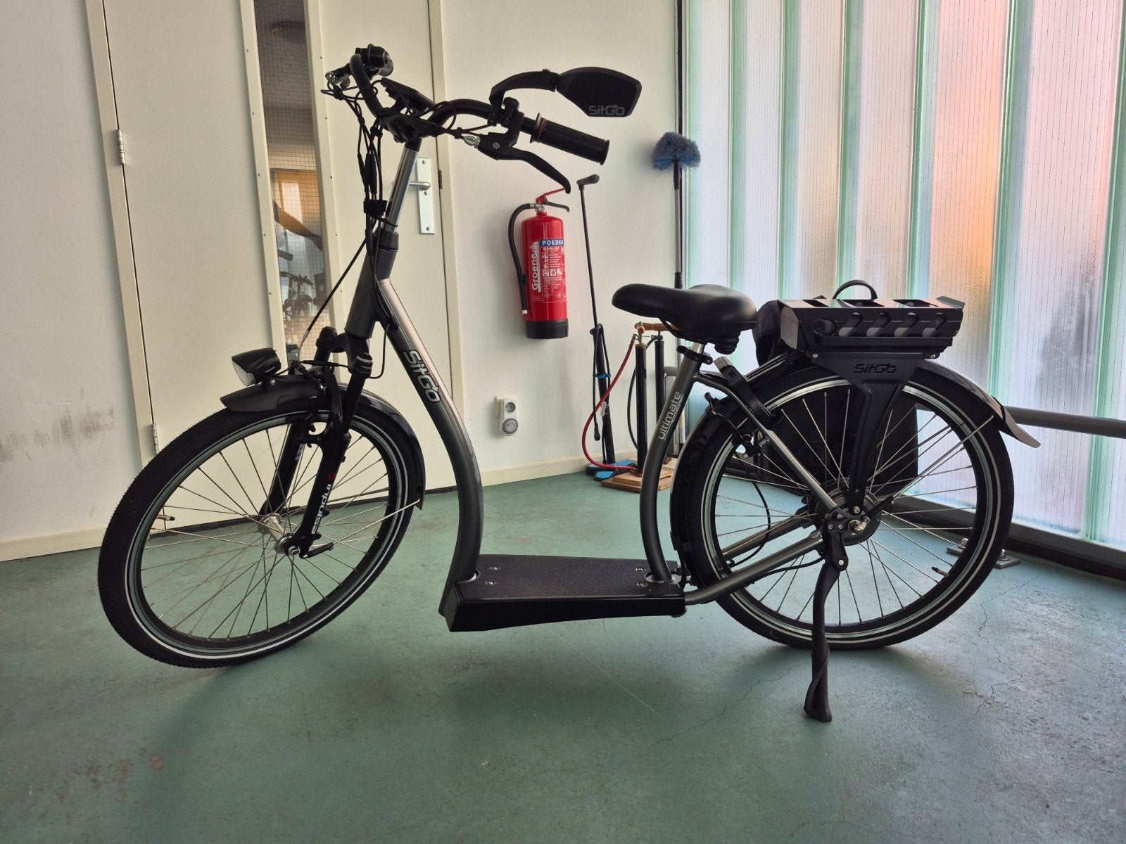 E-loopfiets stepfiets fietsstep elektrisch, Ophalen, Zo goed als nieuw, Overige merken