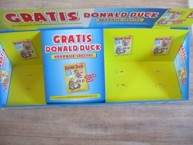 adv10147 donald duck display 3, Verzamelen, Ophalen, Donald Duck, Gebruikt, Overige typen