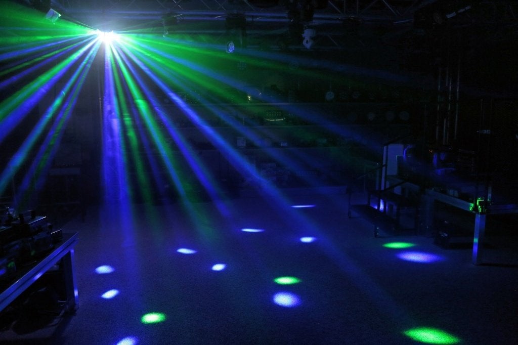 LED Beamz Butterfly met stroboscoop, Geluidgestuurd, Nieuw, Ophalen of Verzenden, Nb