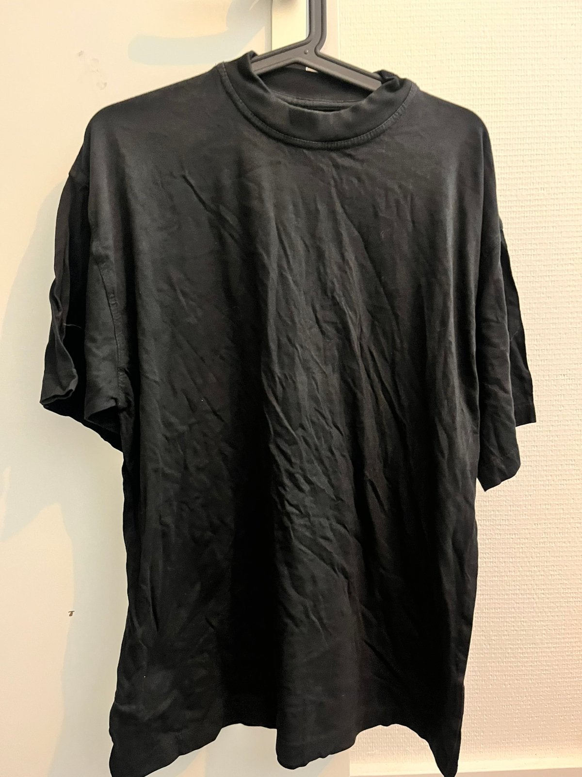Zwart basic T-shirt van U.S.A. Basics, maat L, Ophalen of Verzenden, Zo goed als nieuw, Maat 52/54 (L), Zwart