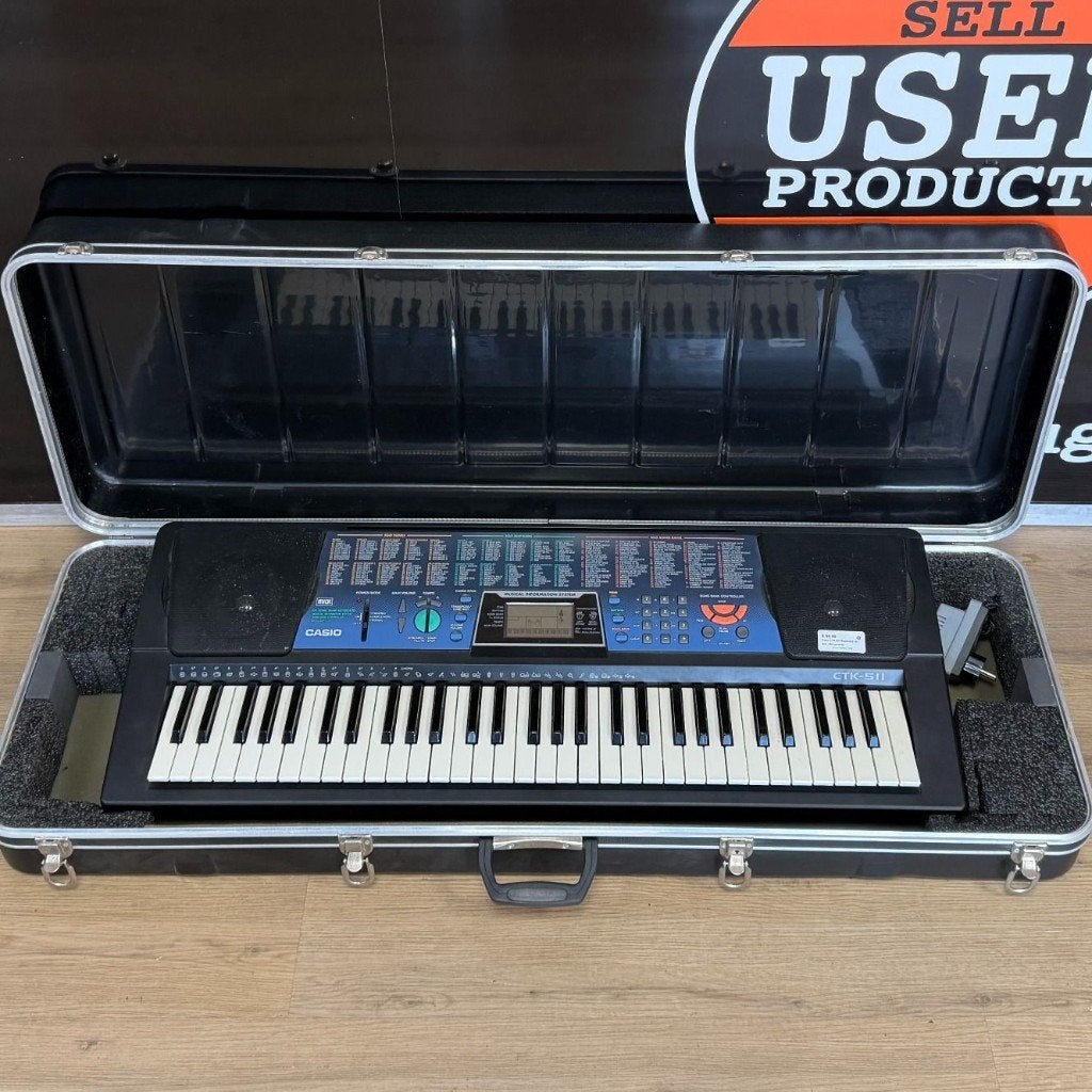Casio CTK-511 Keyboard | In kist | Met garantie, Ophalen, Casio, 61 toetsen, Dordrecht@usedproducts.nl