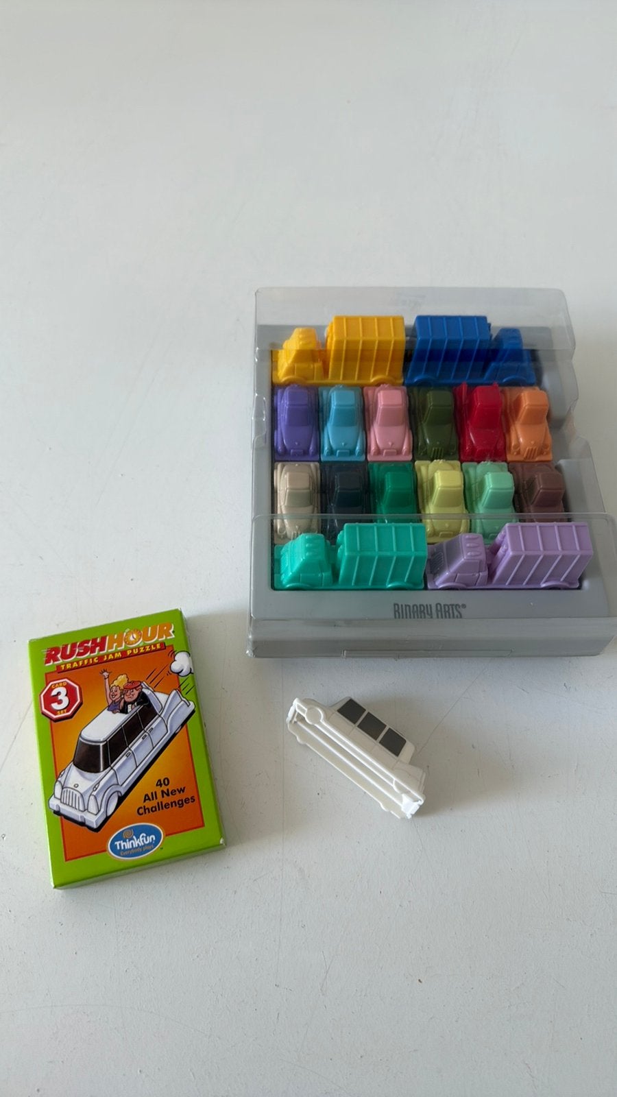 Spel Rush hour, Ophalen of Verzenden, Minder dan 500 stukjes, Zo goed als nieuw, Overige typen