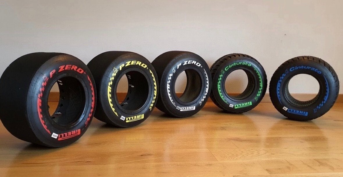Nieuwe Pirelli F1 (Kart) banden - Zomeractie!, Verzamelen, Ophalen of Verzenden, Nieuw, Formule 1