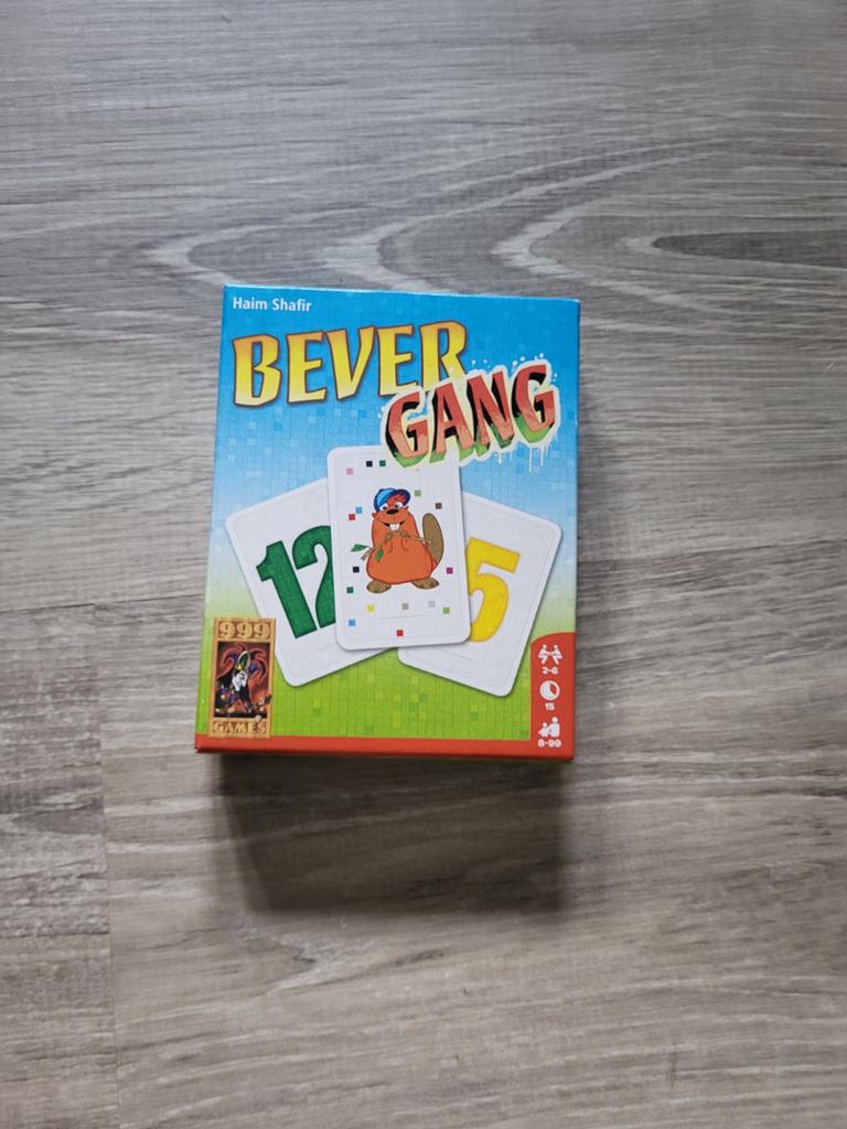 Bever Gang Kaartspel - Haim Shafir - 999 Games, Hobby en Vrije tijd, Gezelschapsspellen | Kaartspellen, Vijf spelers of meer, Ophalen of Verzenden