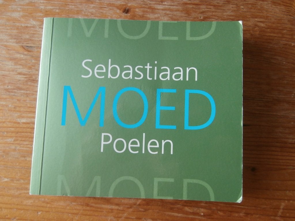 boek Moed van Sebastiaan Poelen met teksten en bemoedigingen, Ophalen of Verzenden, Gelezen, Sebastiaan Poelen, Christendom | Protestants