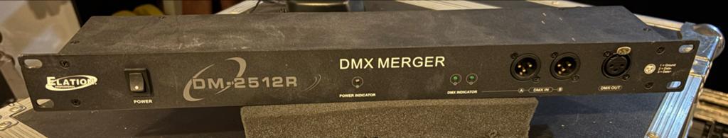 Elation DM-2512R DMX Merger, Ophalen of Verzenden, Gebruikt, Overige typen