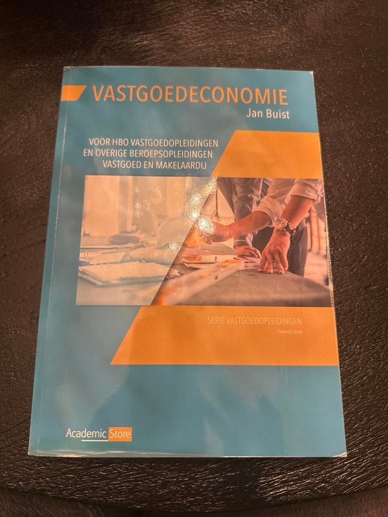 Vastgoedeconomie Jan Buist, Boeken, Ophalen of Verzenden, Gamma, Gelezen, HBO
