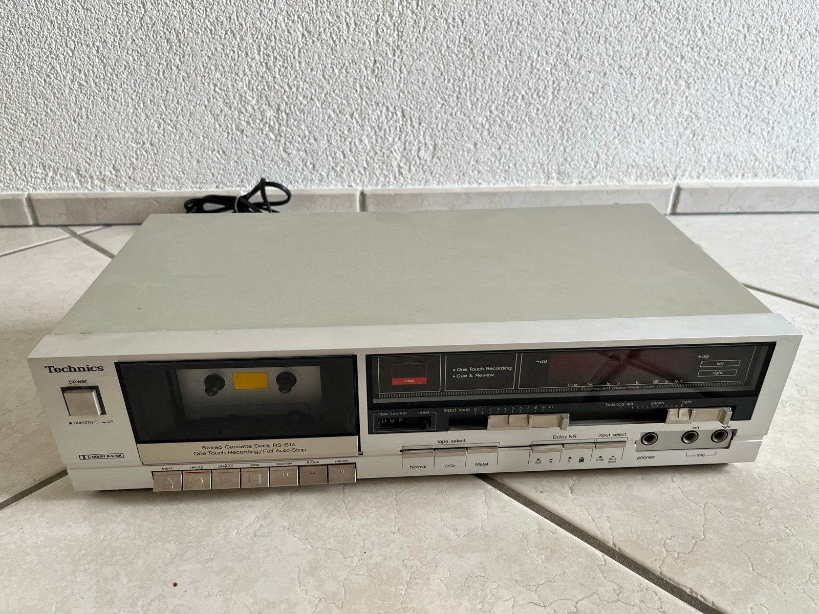 Technics RS-B14 Stereo Cassettedeck, Audio, Tv en Foto, Cassettedecks, Ophalen, Enkel, Overige merken, Tiptoetsen