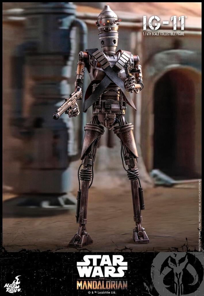 Hot Toys Star Wars The Mandalorian IG-11 1/6 Schaal Figuur, Ophalen of Verzenden