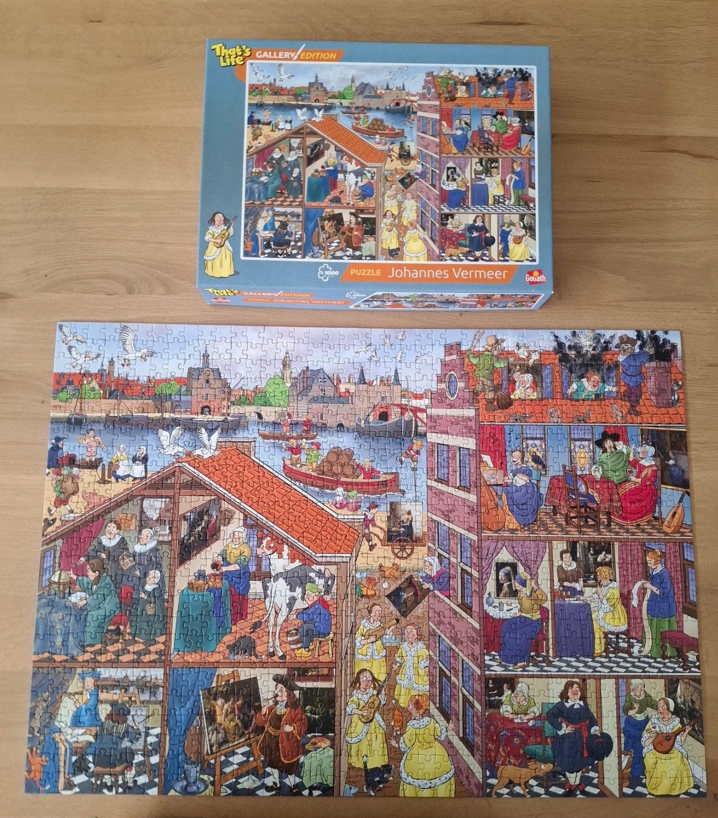That's Life Puzzels Gallery Edition (3 stuks), Ophalen of Verzenden, 500 t/m 1500 stukjes, Zo goed als nieuw