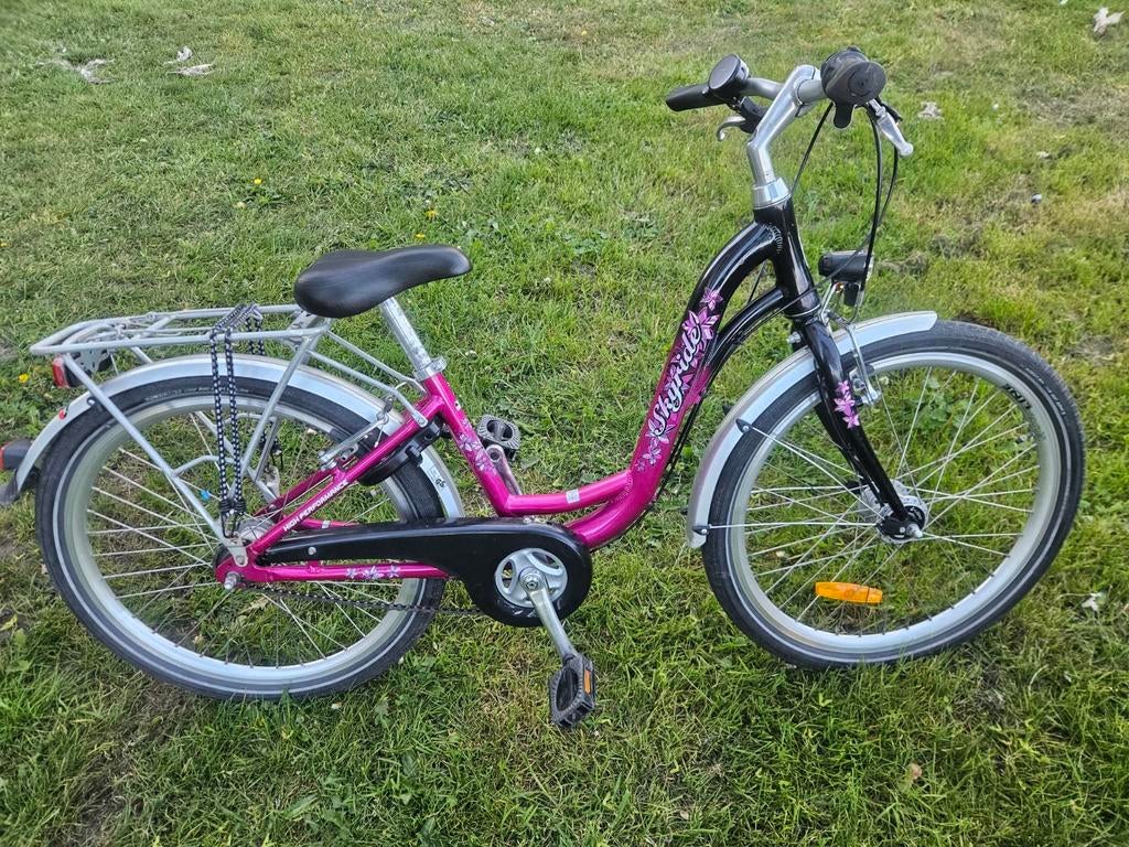 Puky meisjesfiets 24inch / 2maal  puky 24" en popal 20", Ophalen of Verzenden, Zo goed als nieuw, 24 inch, Handrem