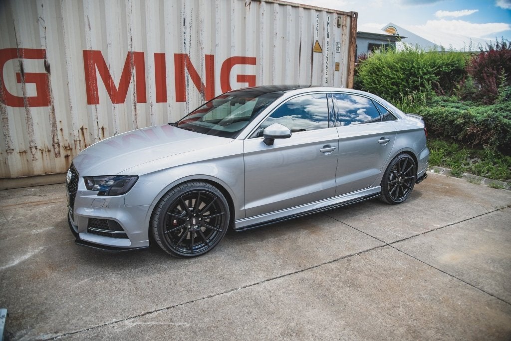 Voorlip sideskirt diffuser spoiler - Audi S3 8V Sedan 16-20