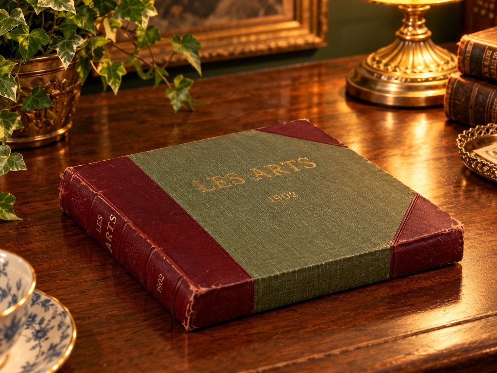 Antiek Kunstboek 'Les Arts' 1902 (1e Jaargang) Goupil & Cie, Ophalen of Verzenden