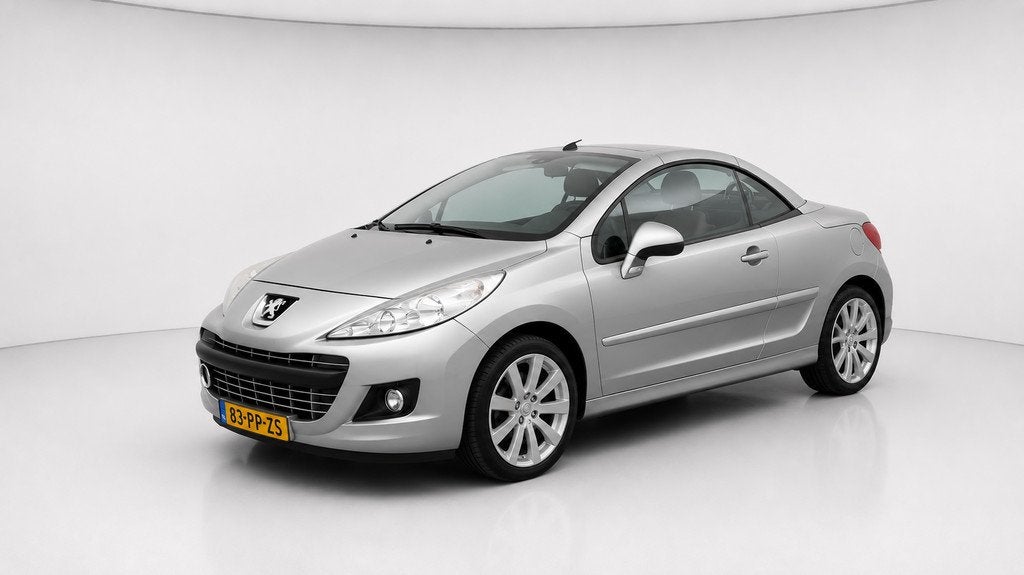 Peugeot 207 CC 1.6 VTi Airco - Leder Stoelverwarming Cabrio, Voorwielaandrijving, Euro 5, Gebruikt, 4 cilinders