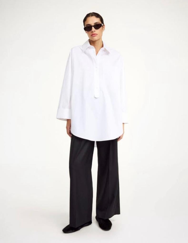 By Marlene Birger prachtige tuniek/blouse wit 38 NP 220,00, Ophalen of Verzenden, Nieuw, Maat 38/40 (M), Wit