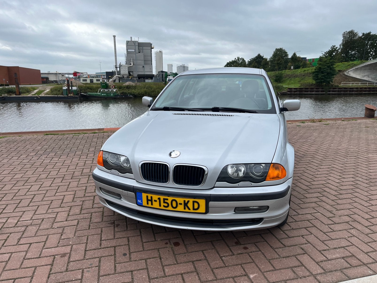 BMW 320i E46 Touring, Auto's, 1440 kg, Stationwagon, Grijs, Particulier