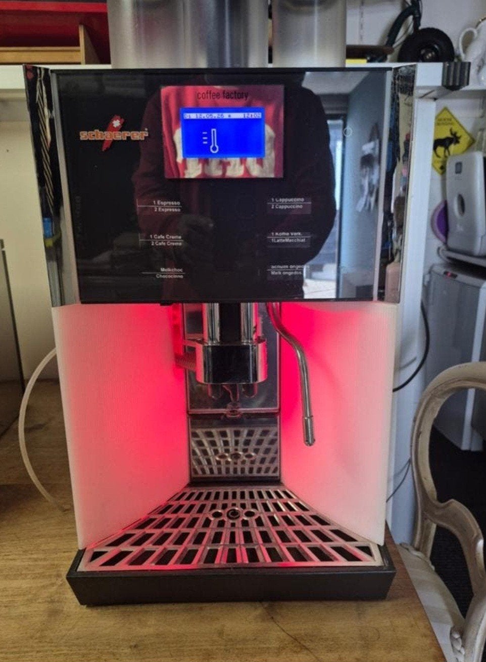 Schaerer coffee Joy, 10 kopjes of meer, Ophalen, Koffiemachine