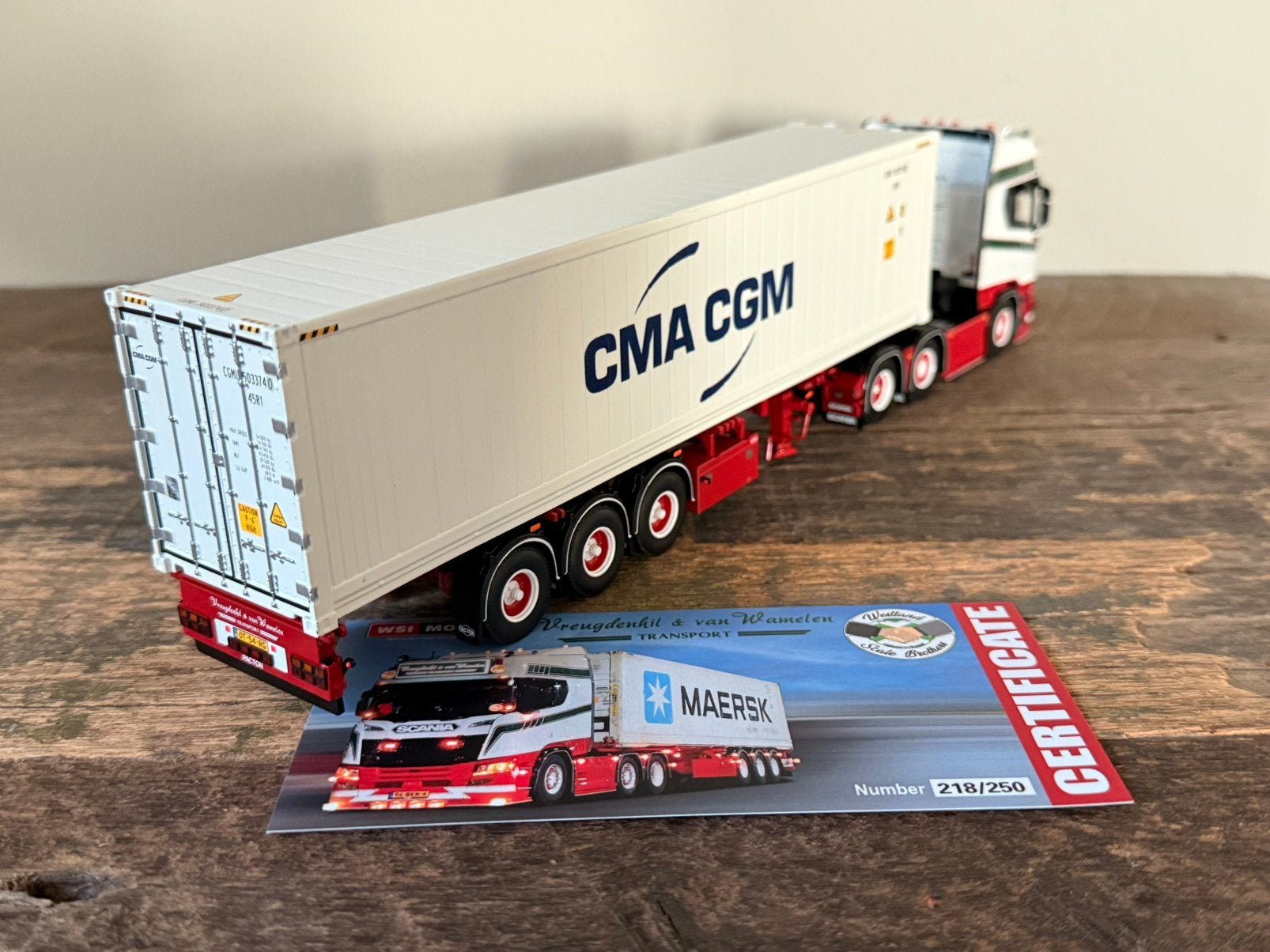 WSI - Scania next gen Vreugdenhil, Ophalen of Verzenden, Zo goed als nieuw, Bus of Vrachtwagen, Wsi