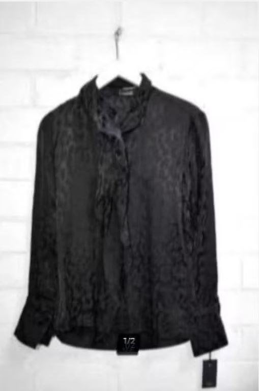 Drykorn - Prachtige blouse maat 34 / XS - Nieuw €199, Kleding | Dames, Truien en Vesten, Drykorn, Zwart, Nieuw, Ophalen of Verzenden