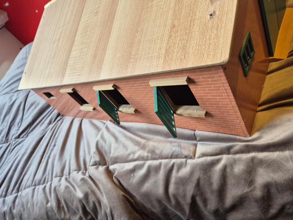 Houten manege -opknapper-, Kinderen en Baby's, Speelgoed | Poppenhuizen, Ophalen, Gebruikt, Poppenhuis