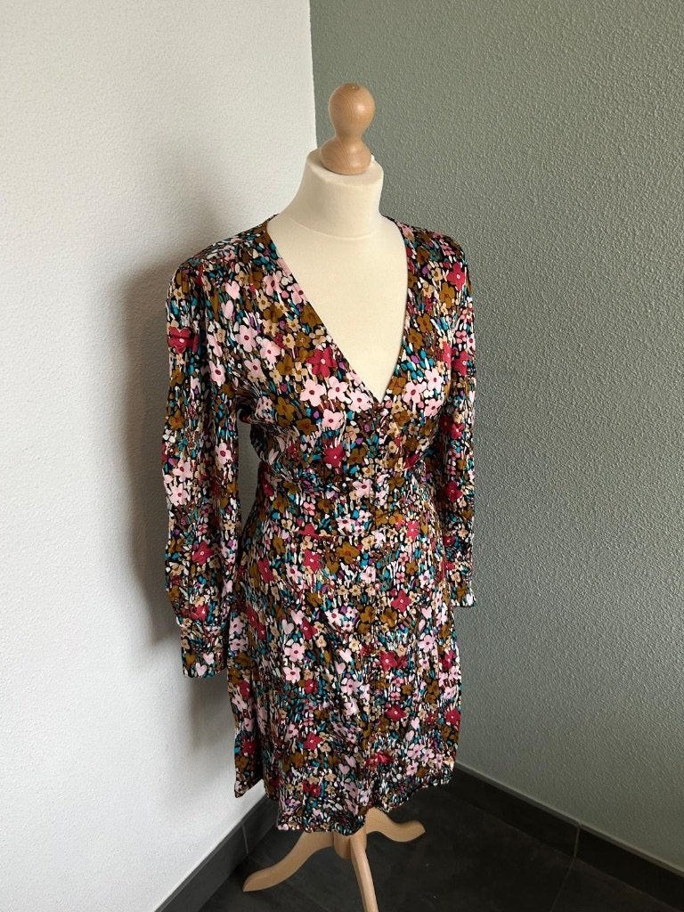 Fabienne Chapot maat 40 Lynn Cato dress 207, Maat 38/40 (M), Paars, Ophalen of Verzenden, Zo goed als nieuw