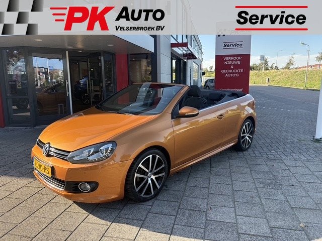 Volkswagen Golf Cabriolet 1.4 TSI | Navi | Camera | 96.500 k, Auto's, Stof, 19 km/l, Golf, 126 pk