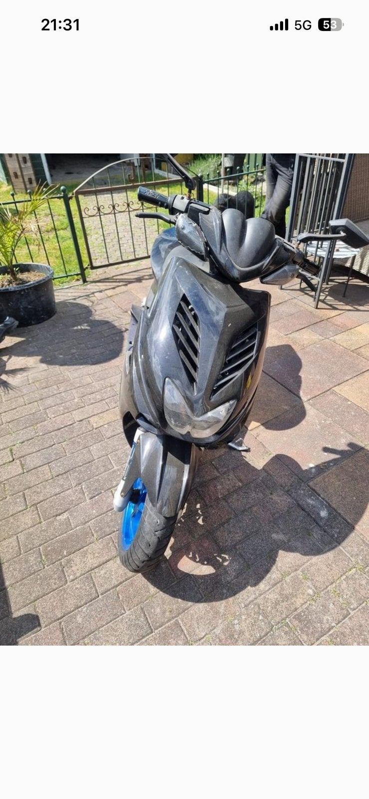 Aerox bromscooter, Ophalen of Verzenden, Gebruikt, Benzine, Yamaha