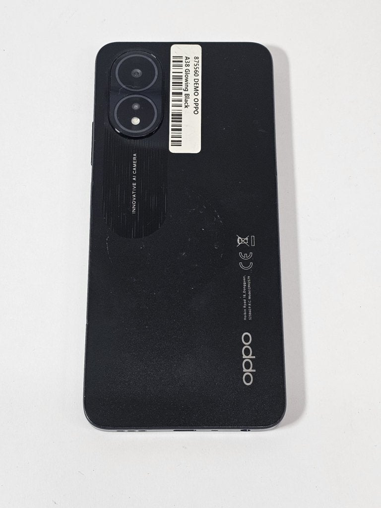 OPPO - A38 - 128GB - Zwart | Tweedehands, Telecommunicatie, Mobiele telefoons | Overige merken, OPPO, Press@oppo.com, Weena 505, 3013AL Rotterdam, Nederland
