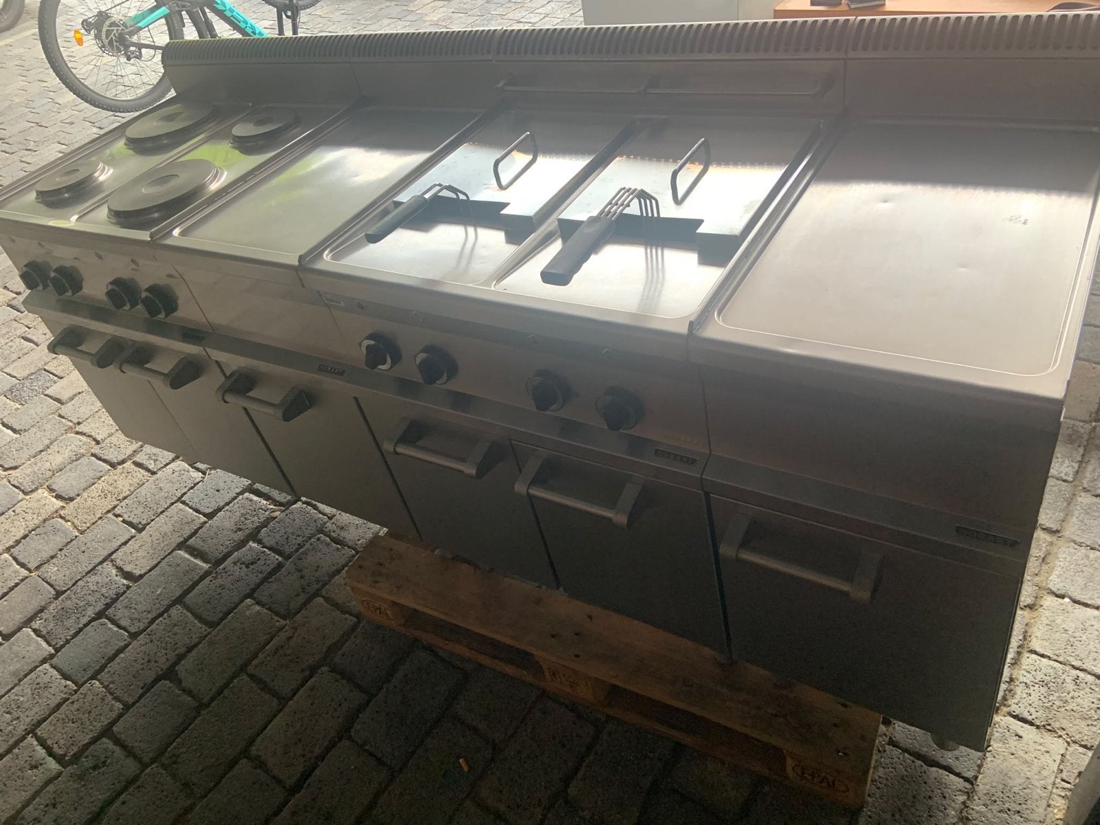hobart Horeca Keukenlijn - Fornuis, Frituur, Grill, Huis en Inrichting, Ophalen, Gebruikt