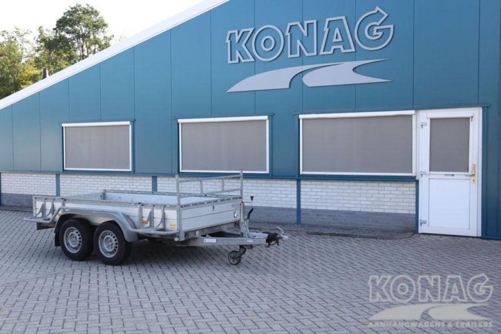 Hapert tandemas bakaanhangwagen 300x150 cm 2700 kg, Gebruikt