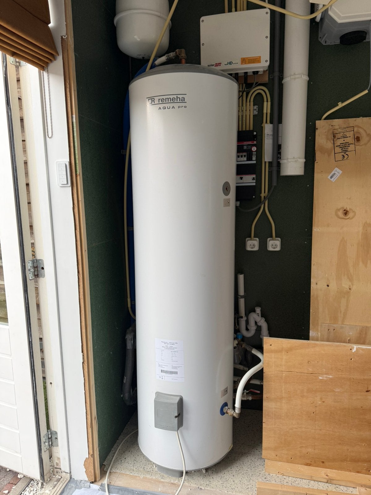 Remeha Aqua Pro 300L warmwaterboiler / voorraadvat, Ophalen, 100 liter of meer, Boiler, Minder dan 3 jaar oud