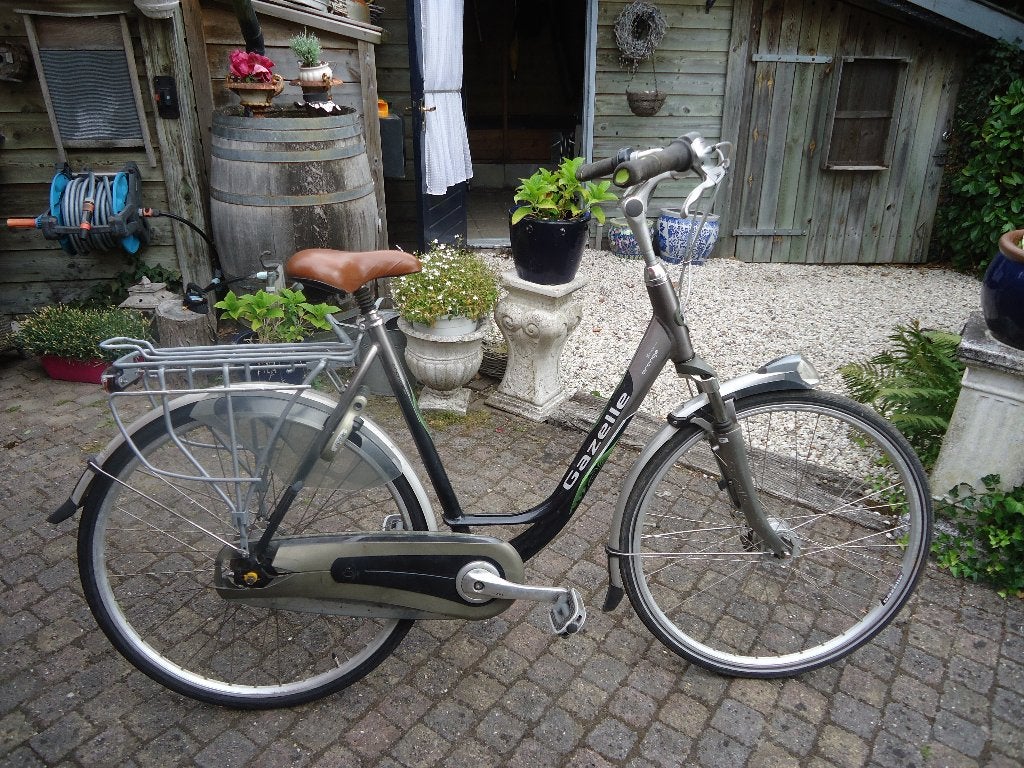 Gazelle damesfiets, Ophalen, Gebruikt, Versnellingen, 56 cm of meer