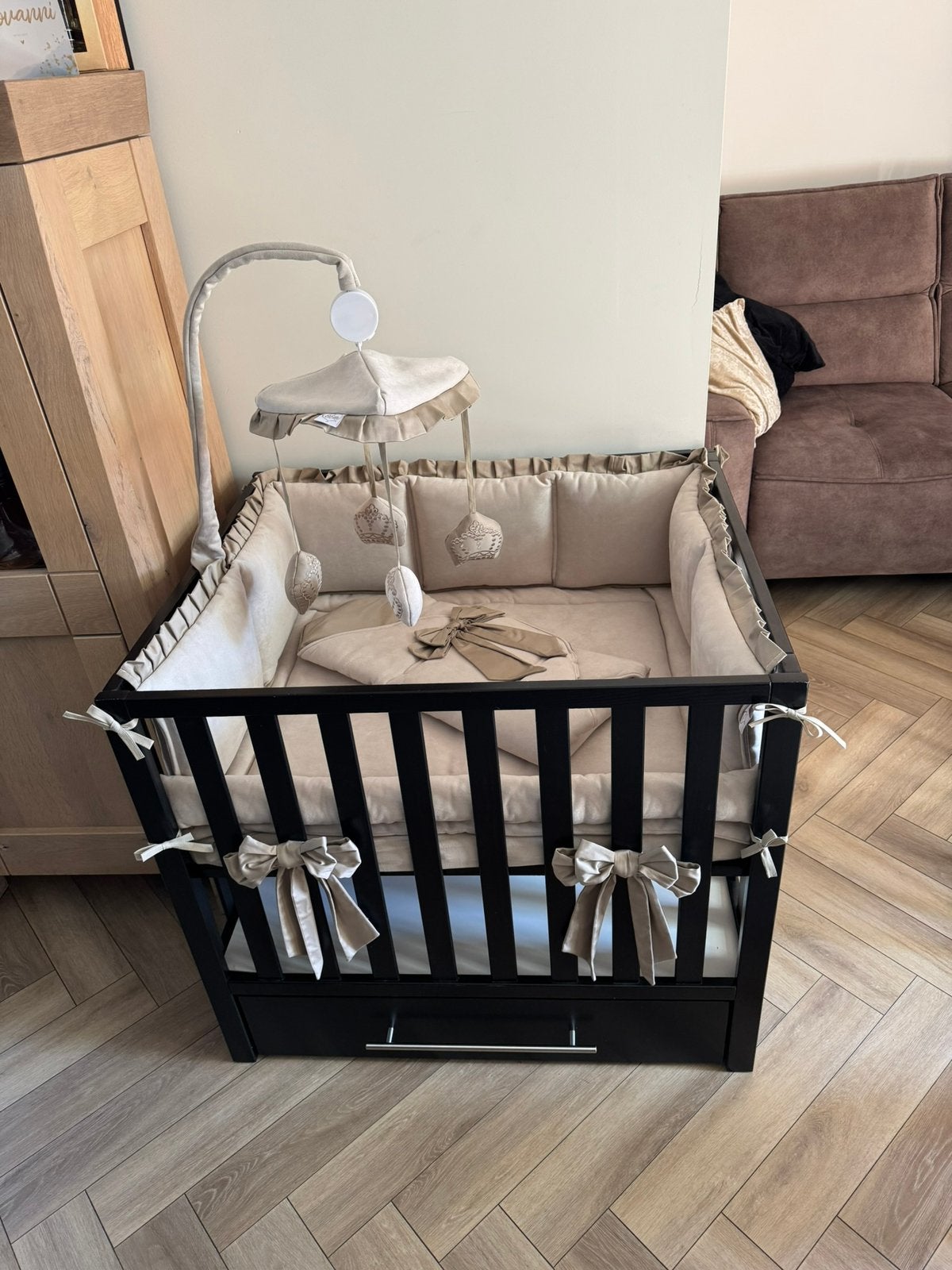 Box inclusief bekleding, Ophalen, Zo goed als nieuw, Boxkleed
