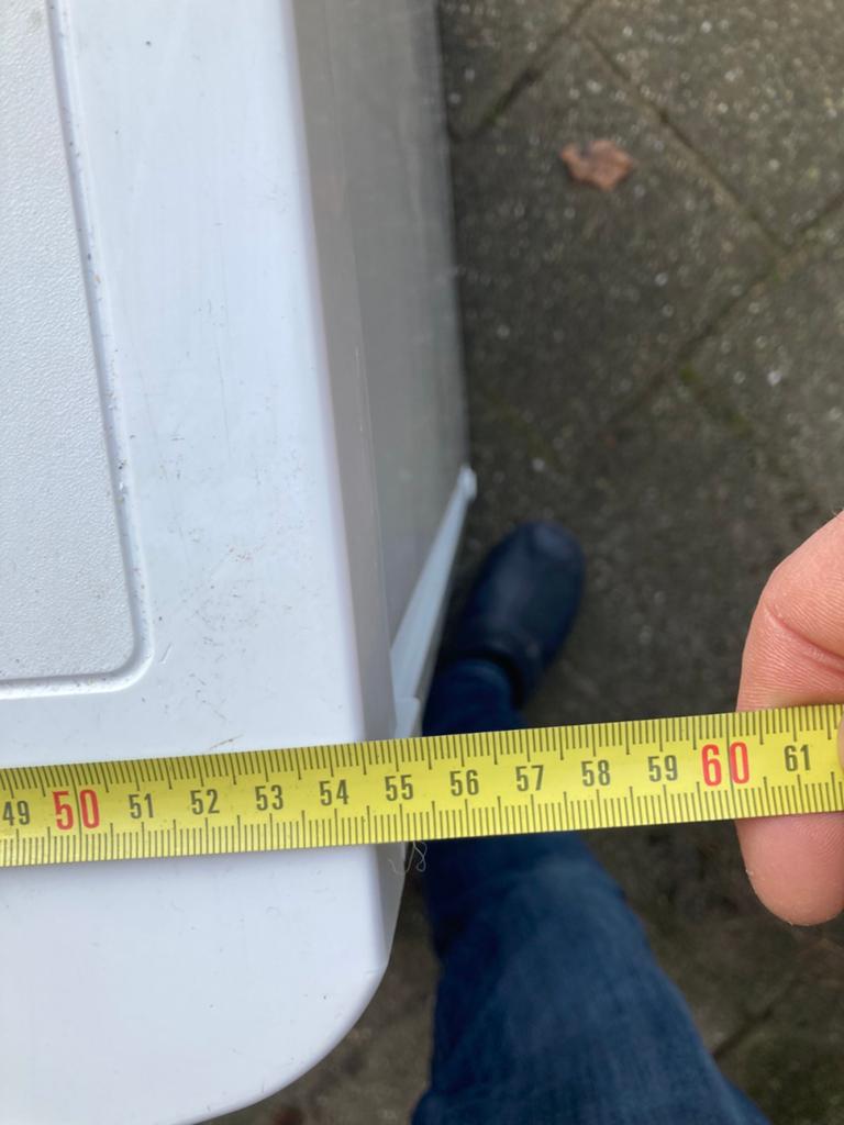 Koelkast A+ gbruikt 50 euro, Minder dan 75 liter, Ophalen of Verzenden, Zonder vriesvak