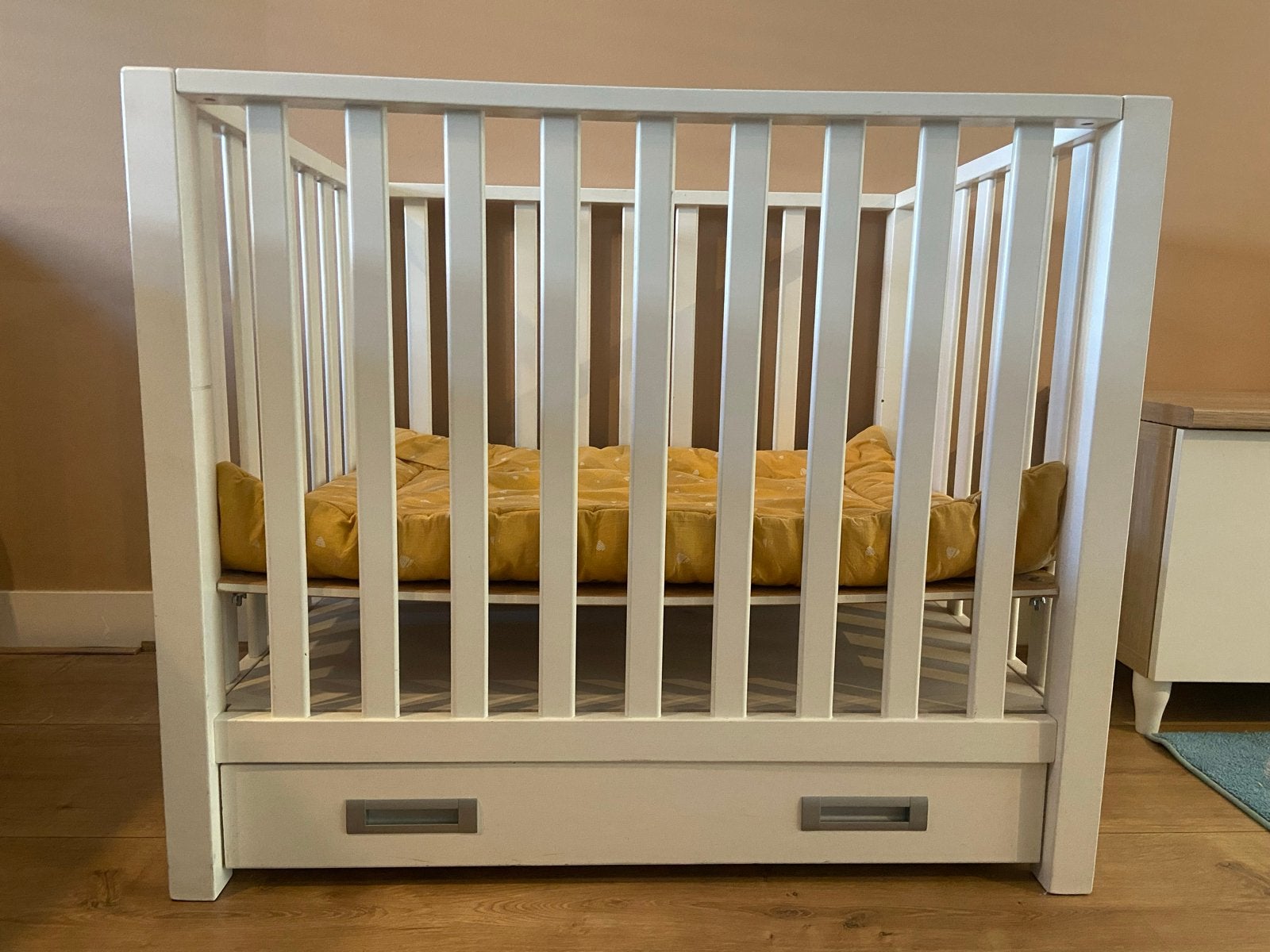 Babybox met lade - gebruikt, Kinderen en Baby's, Boxen, Ophalen, Gebruikt, Vierkant, Lade