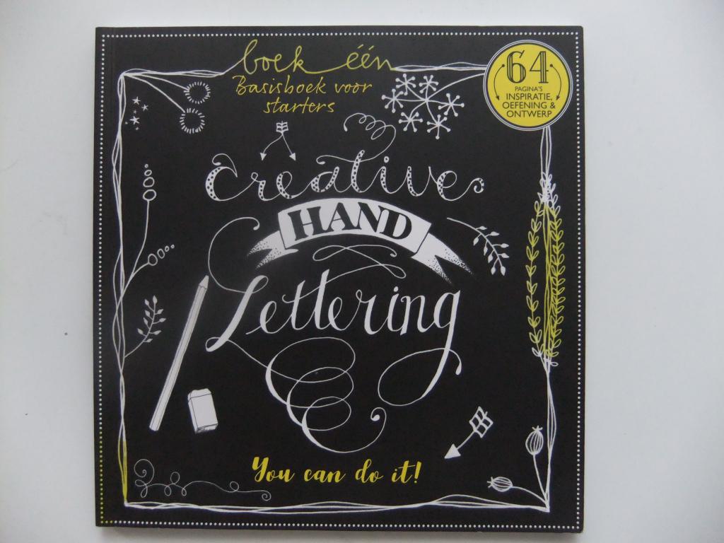 Creative Handlettering Boek 1, Ophalen of Verzenden, Zo goed als nieuw, Overige onderwerpen