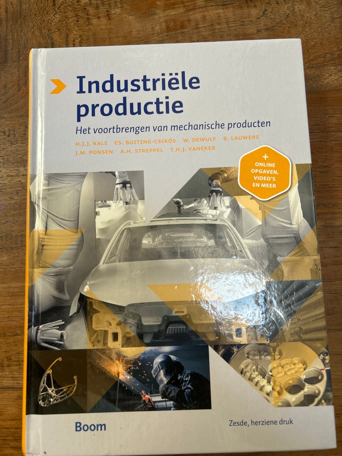 Industriële productie - HBO Werktuigbouwkunde, Ophalen of Verzenden, Zo goed als nieuw, Werktuigbouwkunde