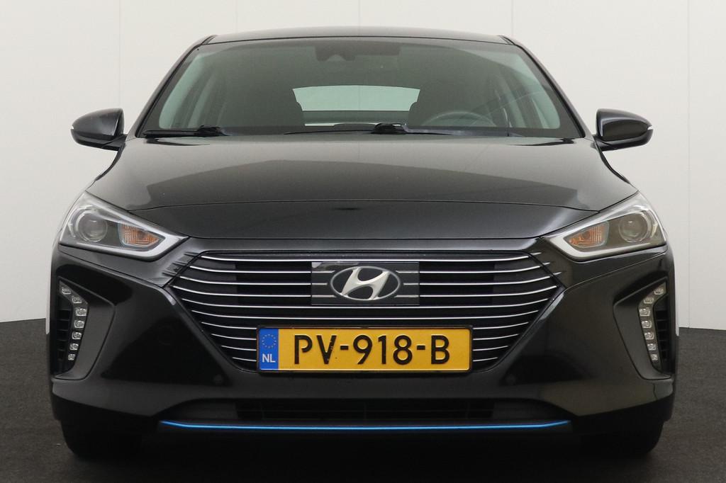Hyundai IONIQ 1.6 Aut. Hybride GDi Comfort Camera Carplay Xe, Stof, Gebruikt, Zwart, Origineel Nederlands