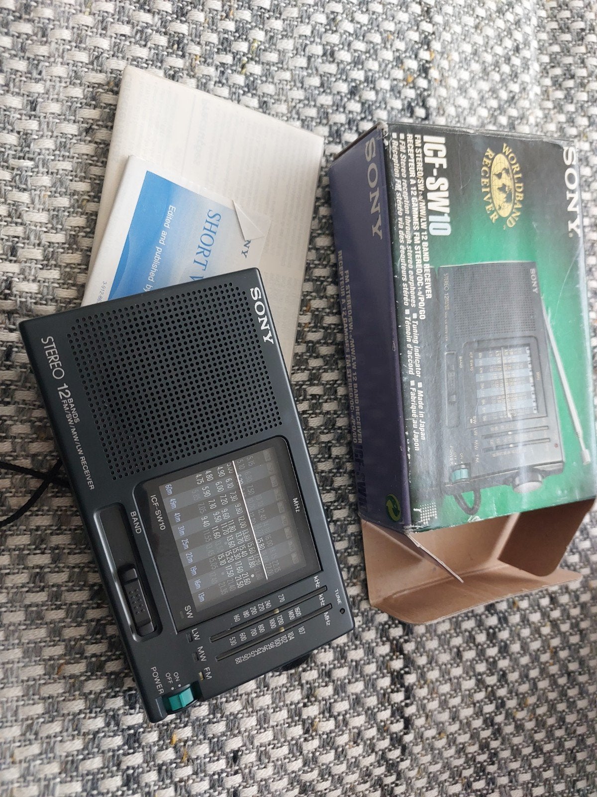 Sony ICF-SW10 Wereldontvanger - Compacte Stereo Radio, Ophalen of Verzenden