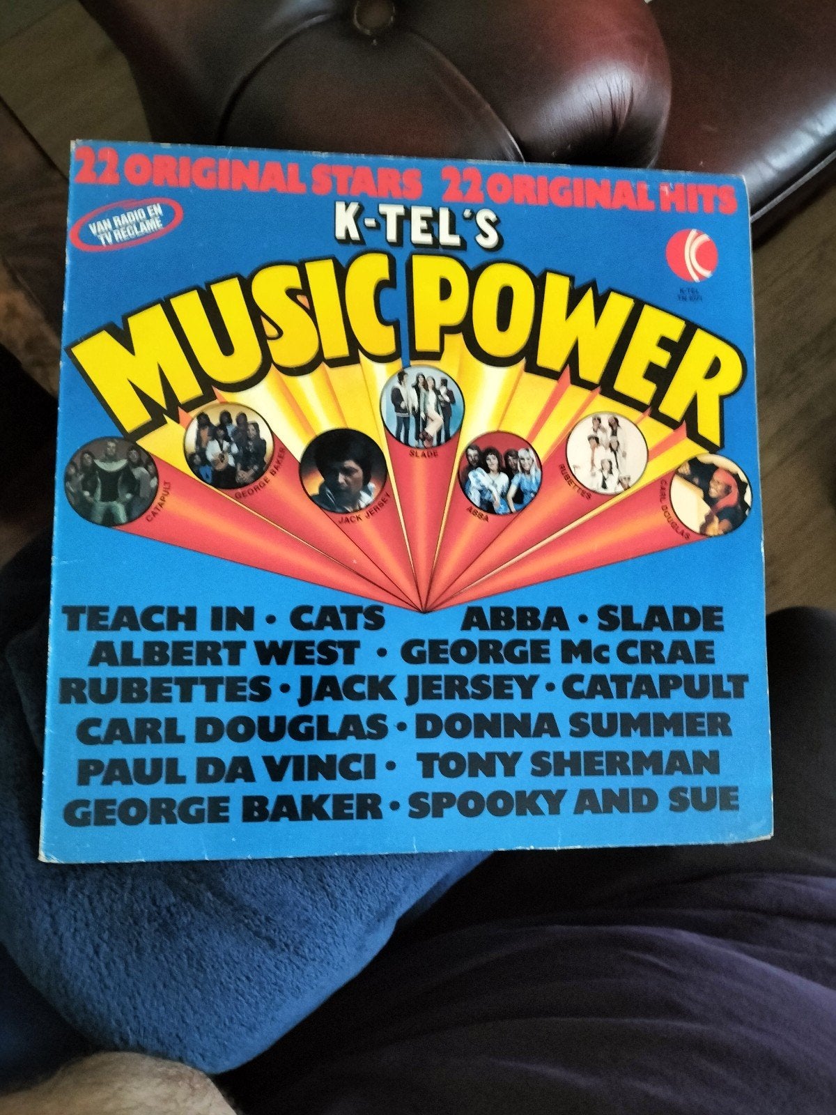 K-Tel's Music Power LP - Diverse Artiesten (1974), Gebruikt, Verzenden, 1970 - 1979, Complilatie