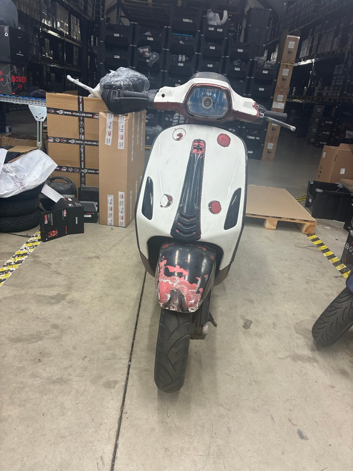 Vespa Sprint voor onderdelen, Fietsen en Brommers, Ophalen of Verzenden, Gebruikt, Benzine, Overige modellen