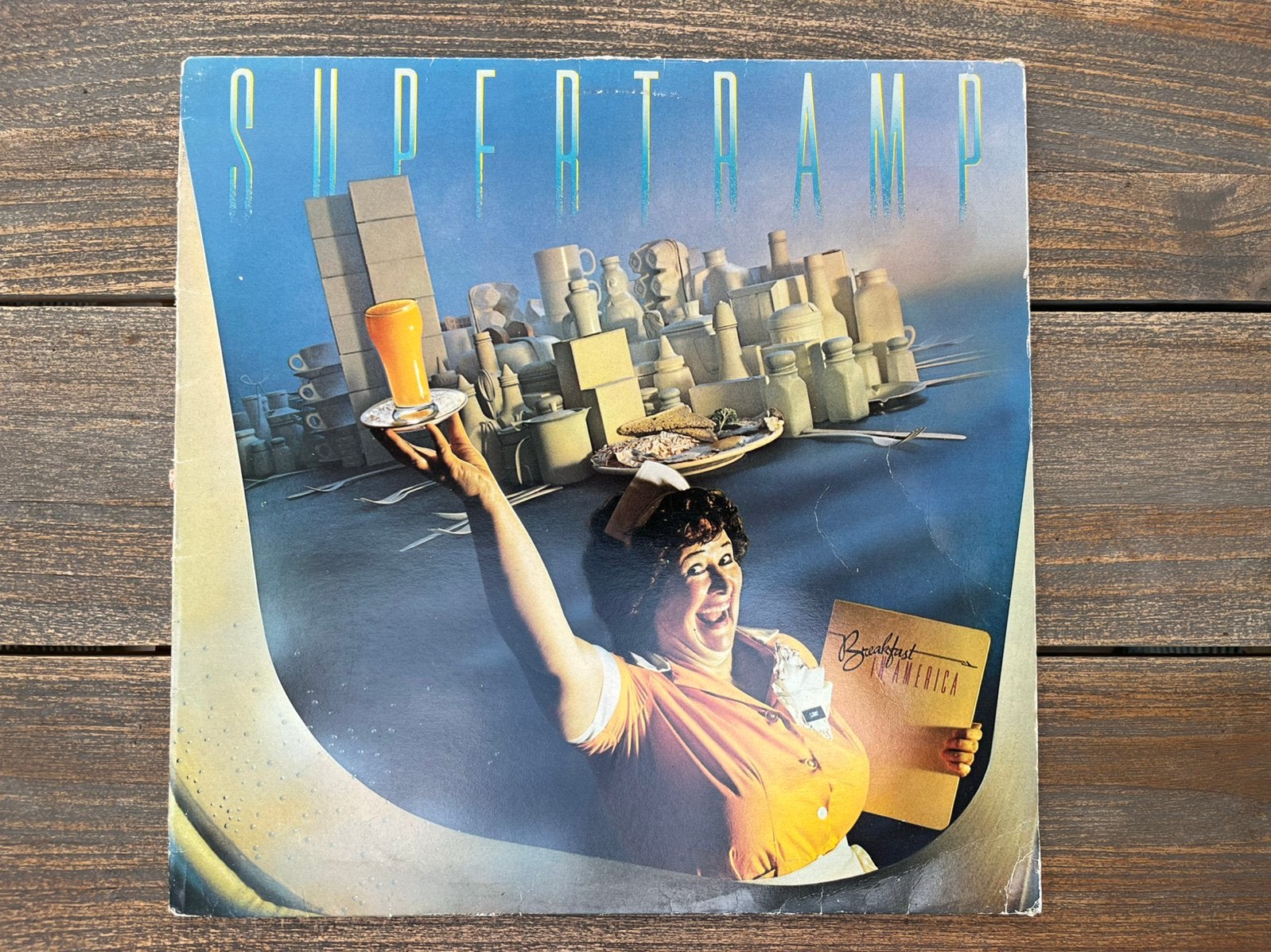 Supertramp - Breakfast in America LP (Vinyl), LP, Rock, Ophalen of Verzenden, Zo goed als nieuw