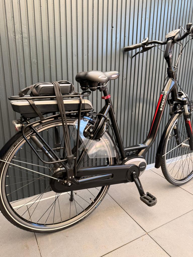 Elektrische Pegasus dames fiets middenmotor Bosch 400Wh, Overige merken, 53 tot 56 cm, Versnellingen, Ophalen of Verzenden