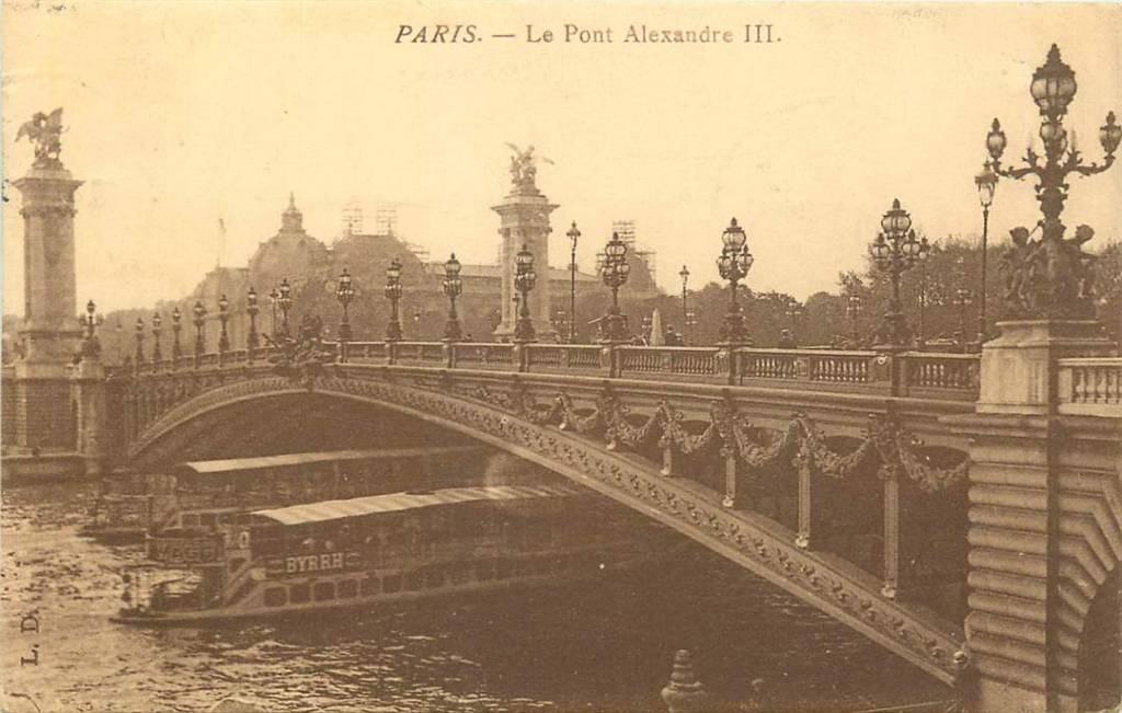 381-419-025 Paris Le Pont Alexandre, Verzenden, Voor 1920, Frankrijk